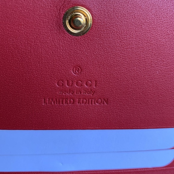 NWOT GUCCI GG Supreme Monogram Bosco Patch Card Case/Wallet - Picture 10 of 15